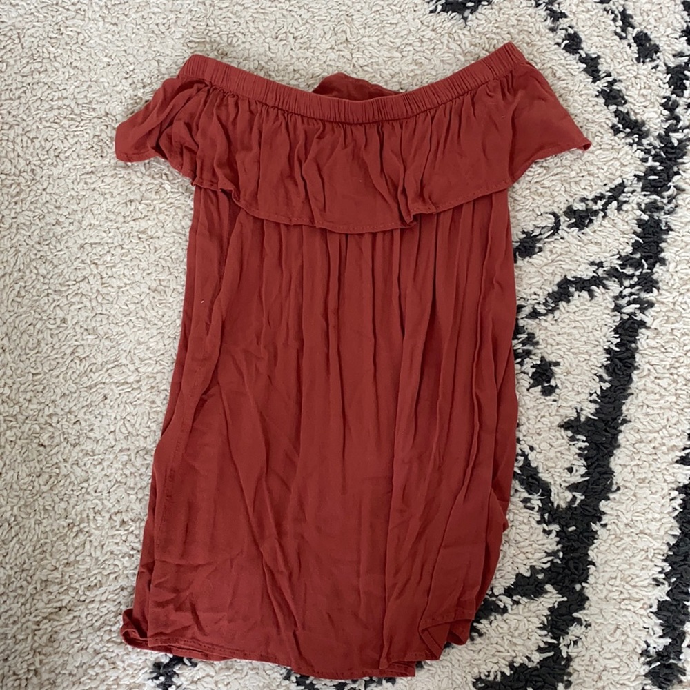 Off the shoulder dress